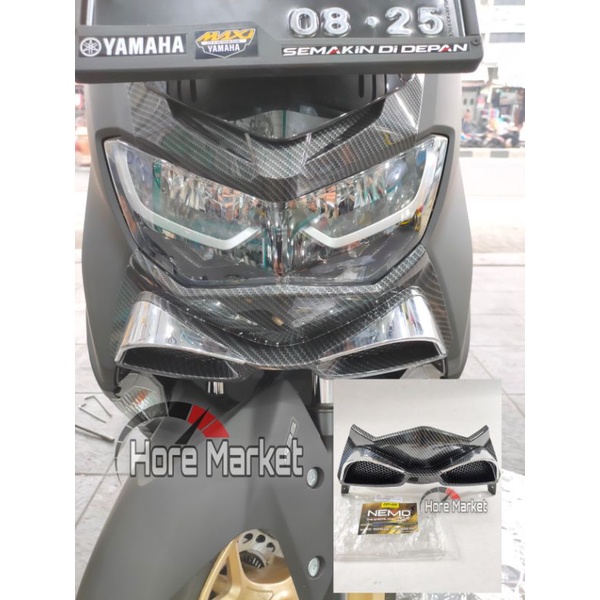 WINGLET NMAX 2020 CARBON NEMO ALL NEW NMAX WINGLET 2 WARNA YAMAHA NMAX