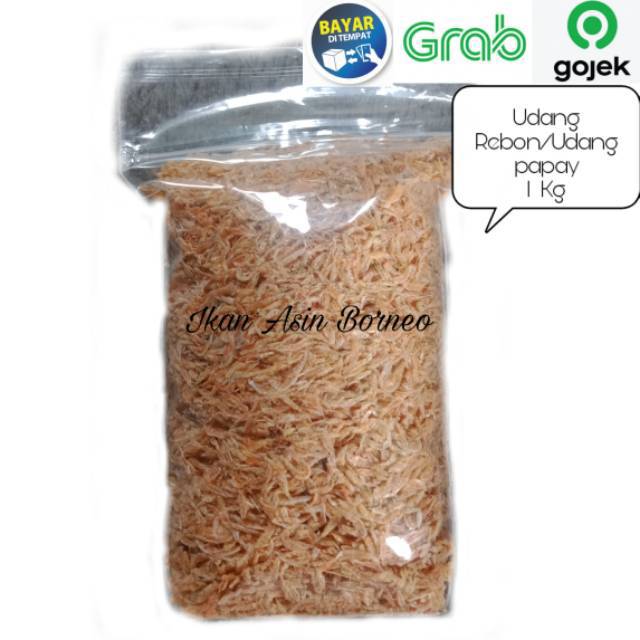 Udang Rebon Tawar Kering 1000 Gram