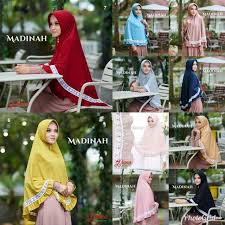 HIJAB INSTANT JUMBO MADINAH / JILBAB INSTANT JUMBO ORI DK