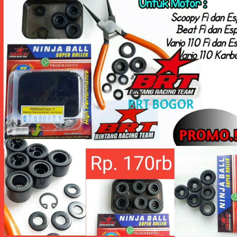 ROLLER BRT NINJA BALL BEAT FI ESP SCOOPY FI ESP SPACY FI ESP BEAT POP VARIO KARBU 110  ROLER NINJA BALL VARIO 110 KARBU LOLER BRT VARIO 11O KARBU CBS TECNO ROLLER SUPER NINJA BALL BEAT fi  ESP SCOOPY FI ESP VARIO FI ESP VARIO KARBU VARIO CBS 110 KARBU