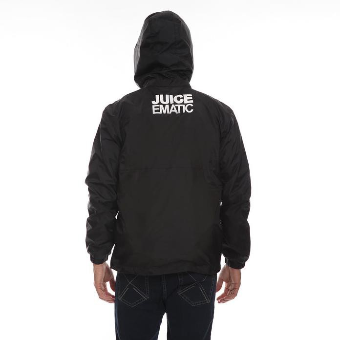 JUICE EMATIC JACKET PRIA HITAM AOUTO RIDERS PLANET SURF - HITAM, L