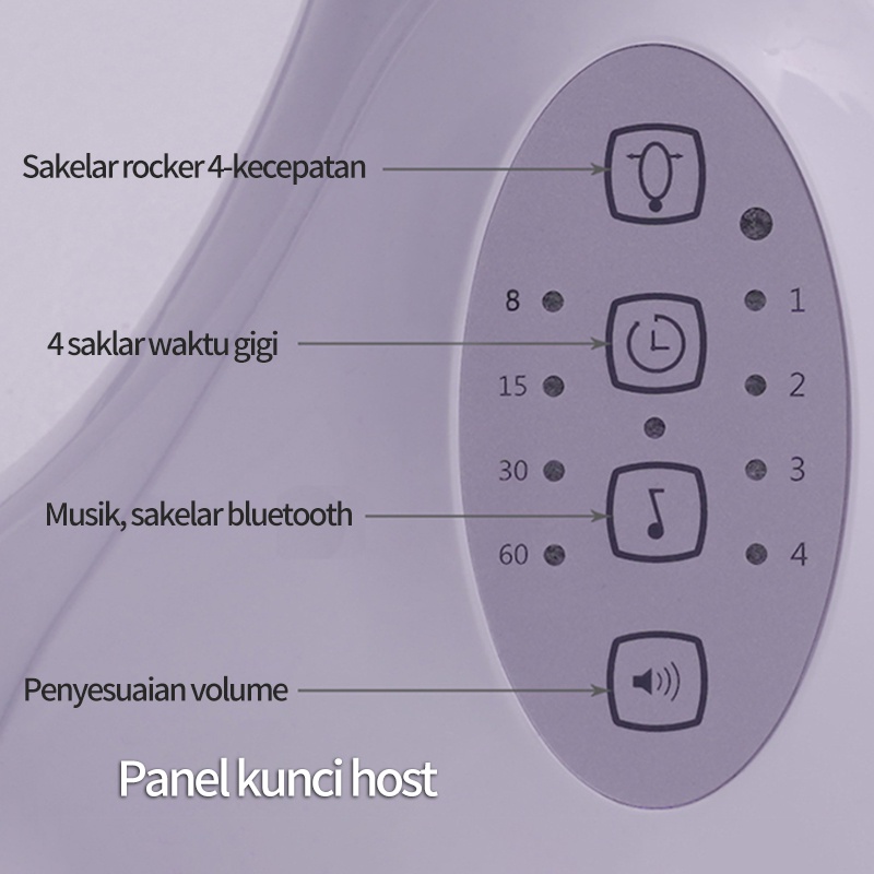 Tempat tidur ayunan remote control tempat tidur bayi yang aman dengan musik bluetooth dengan bantal, mainan dapat dilepas dan dicuci