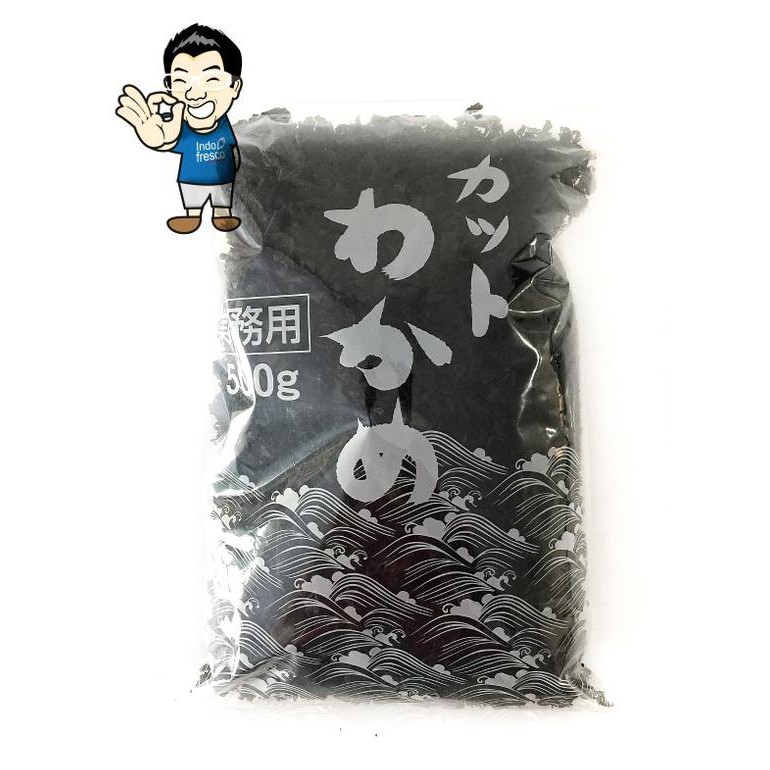 

Hot Produk Cut Wakame/ Rumput laut- 500 gr