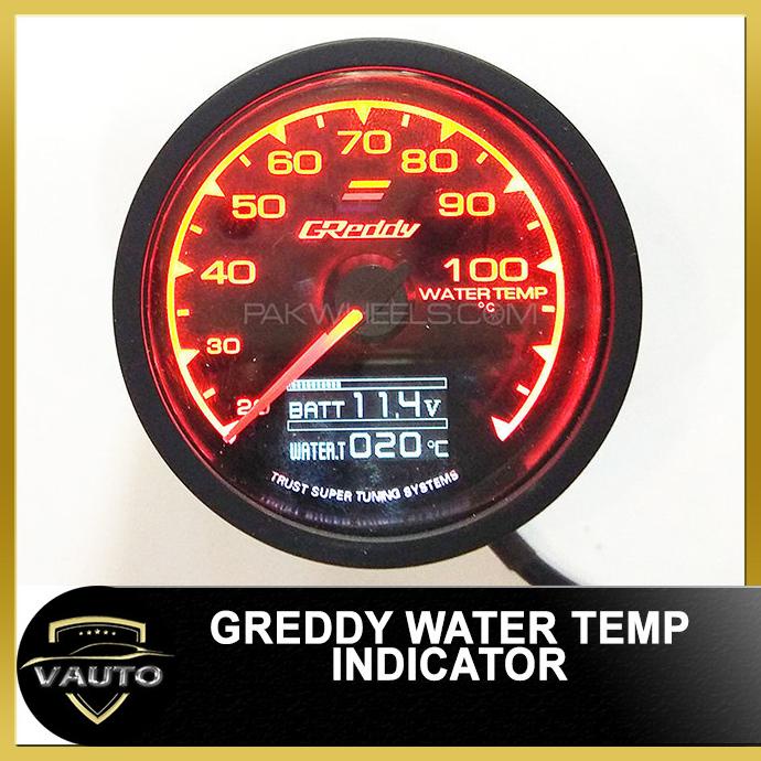 WATER TEMP GREDDY INDICATOR / INDIKATOR GREEDY WATER TEMP
