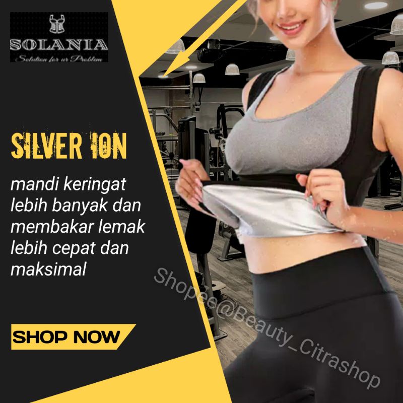 KORSET BAJU PELANGSING BADAN SAUNA PEMBAKAR LEMAK AMPUH [100%PRODUK IMPORT]