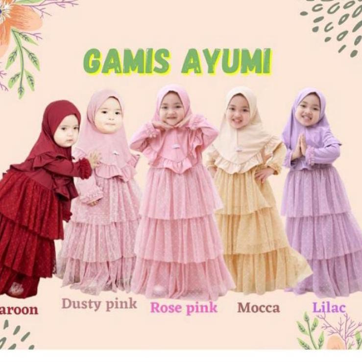 Flash Sale gamis anak gamis ayumi 