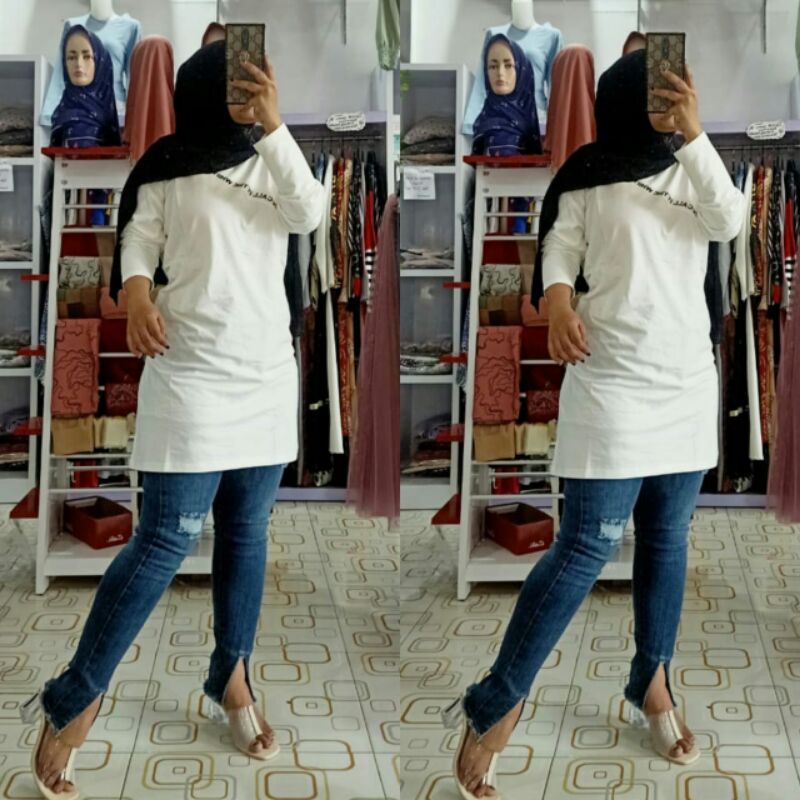 TUNIK KAOS SIMPLE Polos