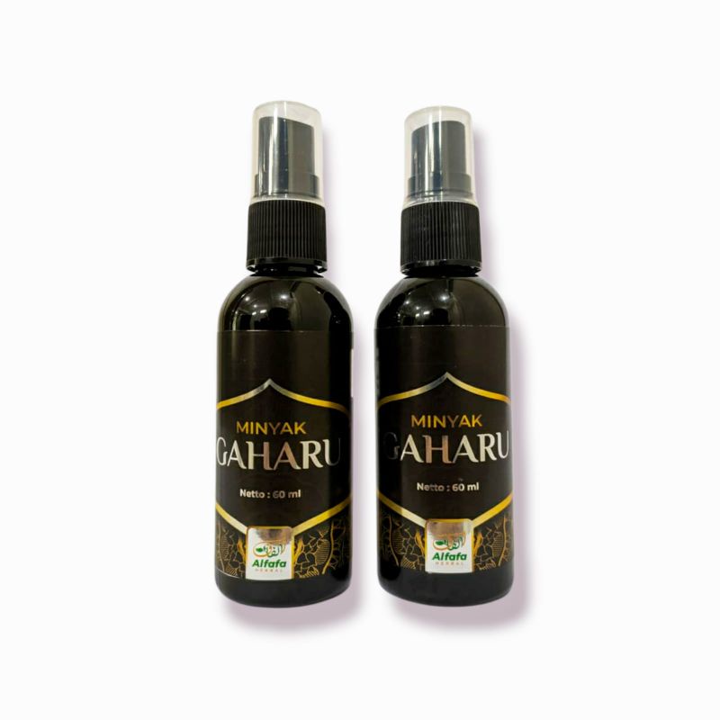 Minyak Gaharu Murni Ruqyah Alfafa 60ml - Parfum Gaharu - Parfume Minyak Oud Agarwood Rukyah