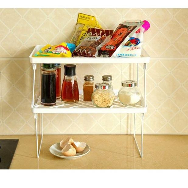 Model Lipat Rak Organizer Susun Stationary ATK Meja Kantor