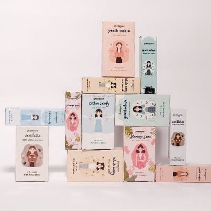 PARFUM GEAMOORE ADDICTED SERIES 15ML SPRAY PARFUME BLUSH SUNNY FLAMINGO FAME VANILLATE COTTON CANDY 