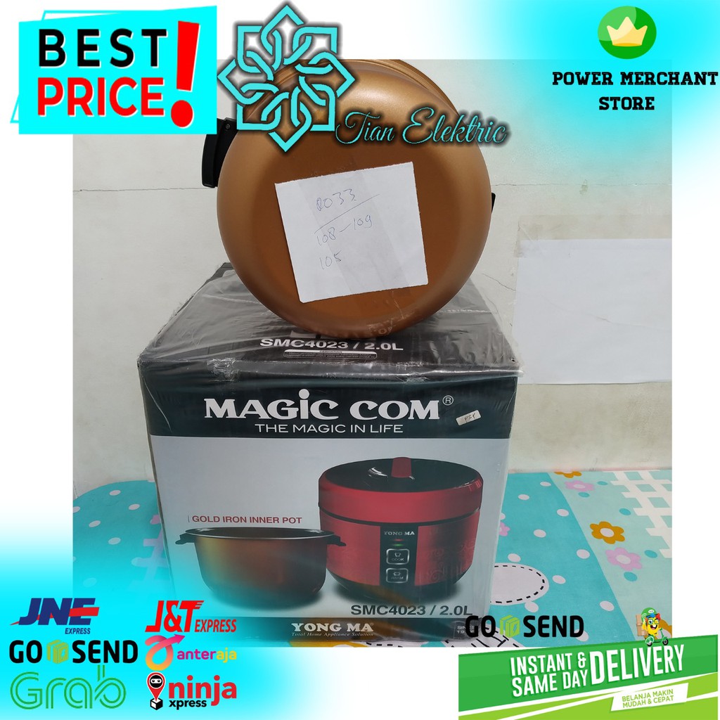 Panci MagicCom Yong Ma Original 2 Liter SMC-8033