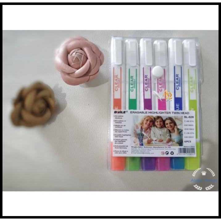 

Caramel | Highlighter Unik Warna Warni Bisa Hapus