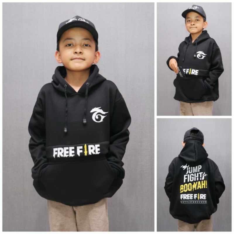 Hoodie Anak FreeFire Jaket Cagoule anak