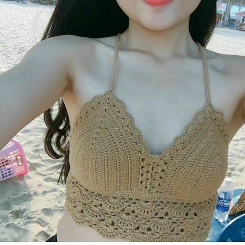 Bra Rajut Bali Premium / Bh Rajut Bali / Bra Pantai / Bra sexy