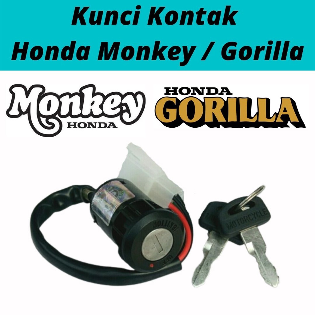 Kunci Kontak Honda Monkey / Gorilla Skyteam / Gazgas