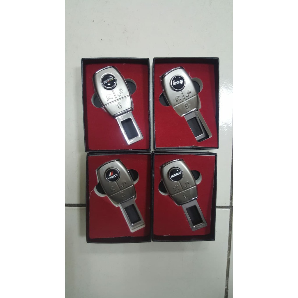 Colokan Safety Belt Safetybelt Seatbelt 2 In 1 Mobil Brio