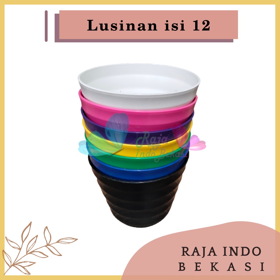 LUSINAN Pot King Mado 12 Warna Warni By Garden Of Love Pot Plastik Kaktus Mini Murah Lucu Mirip Pot Tawon 12 LUSINAN POT WARNA WARNI