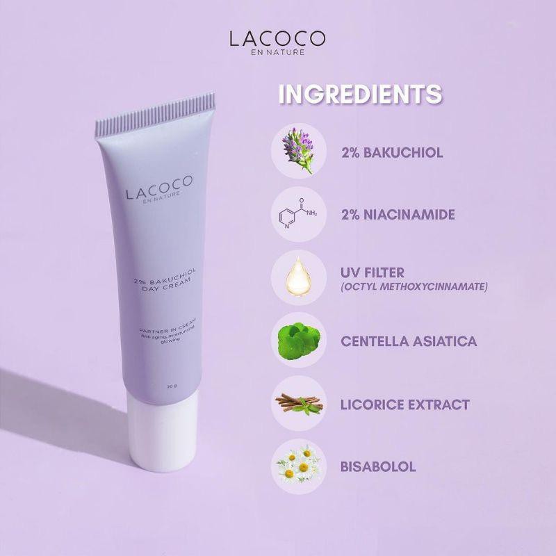 LACOCO 2% Bakuchiol Night Cream 20g