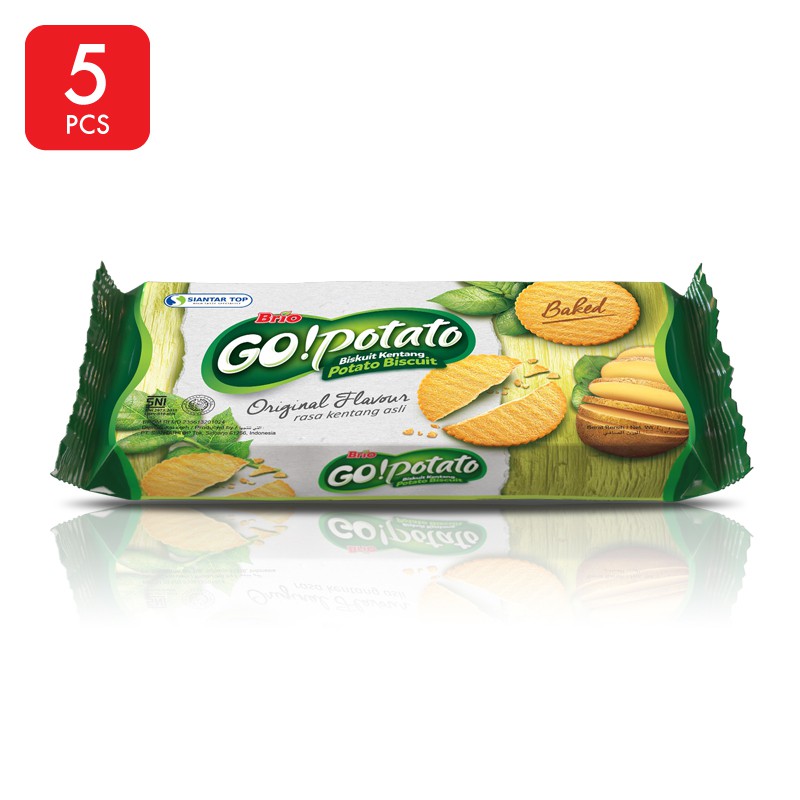 

Brio GO! potato Premium 56 gr x 5 PCS - SIANTARTOP