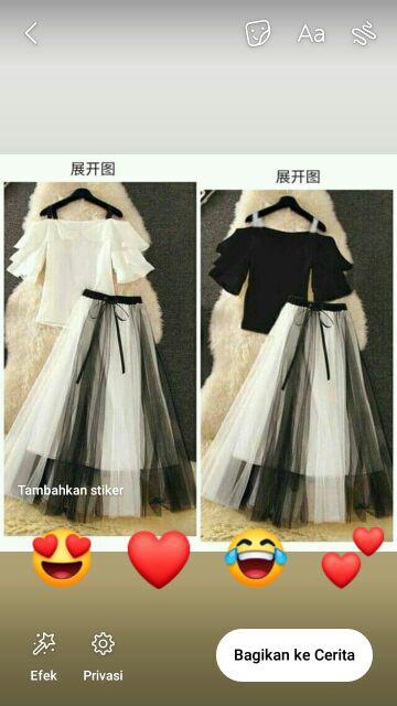 Zola_batik Batik Couple Gamis Brokat Lengan Pendek 2699 Lemah Teles