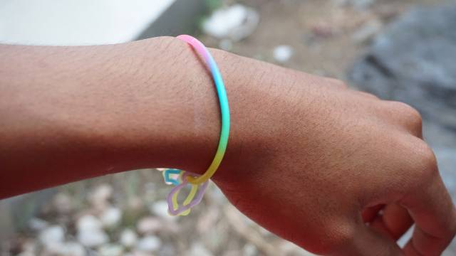Silicone Necklace Glow / Gelang Silicone / Gelang Aksesoris