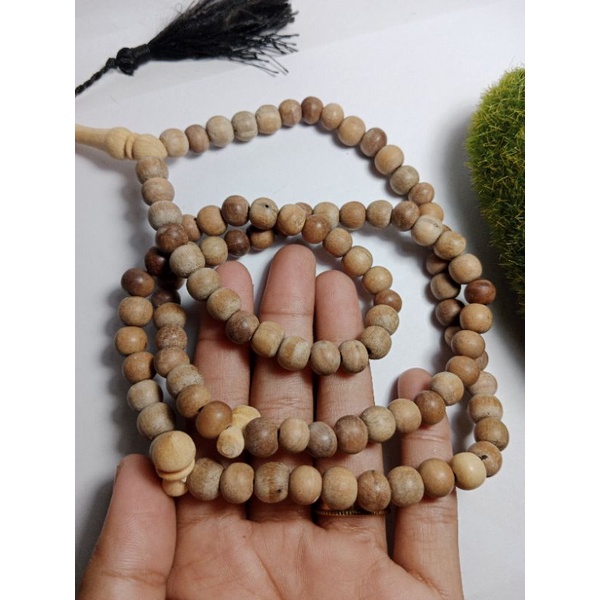 tasbih 99 kayu cendana asli aroma wangi