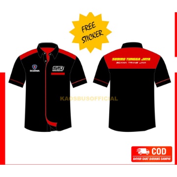 6V6 Kemeja Pria Kemeja Cowok Kemeja Bismania Kemeja Bus Mania Scania  RE ❤️