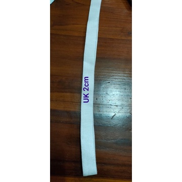 Karet Kolor Elastis Putih meteran termurah