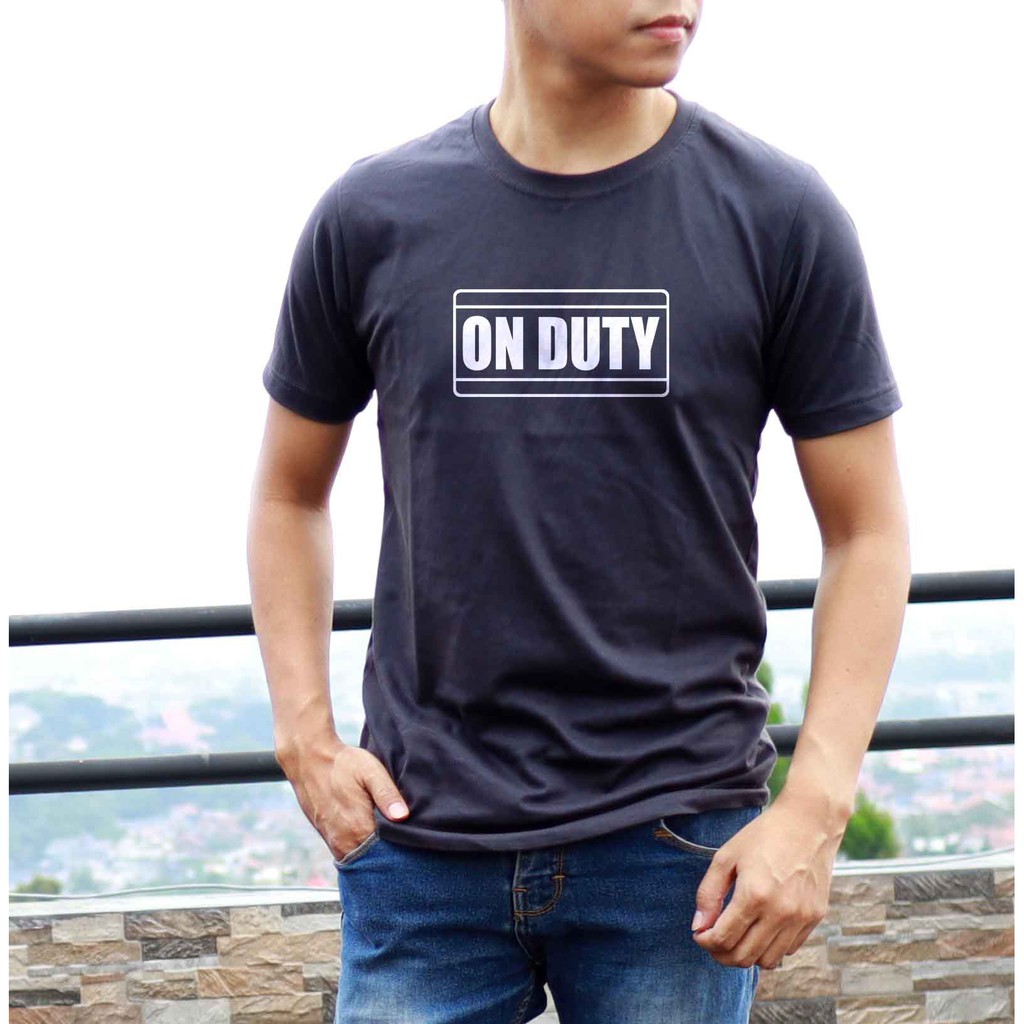 JOPPERSIDE TSHIRT KAOS OBLONG DISTRO BAJU KERJA LAPANGAN ON DUTY PRIA TS58