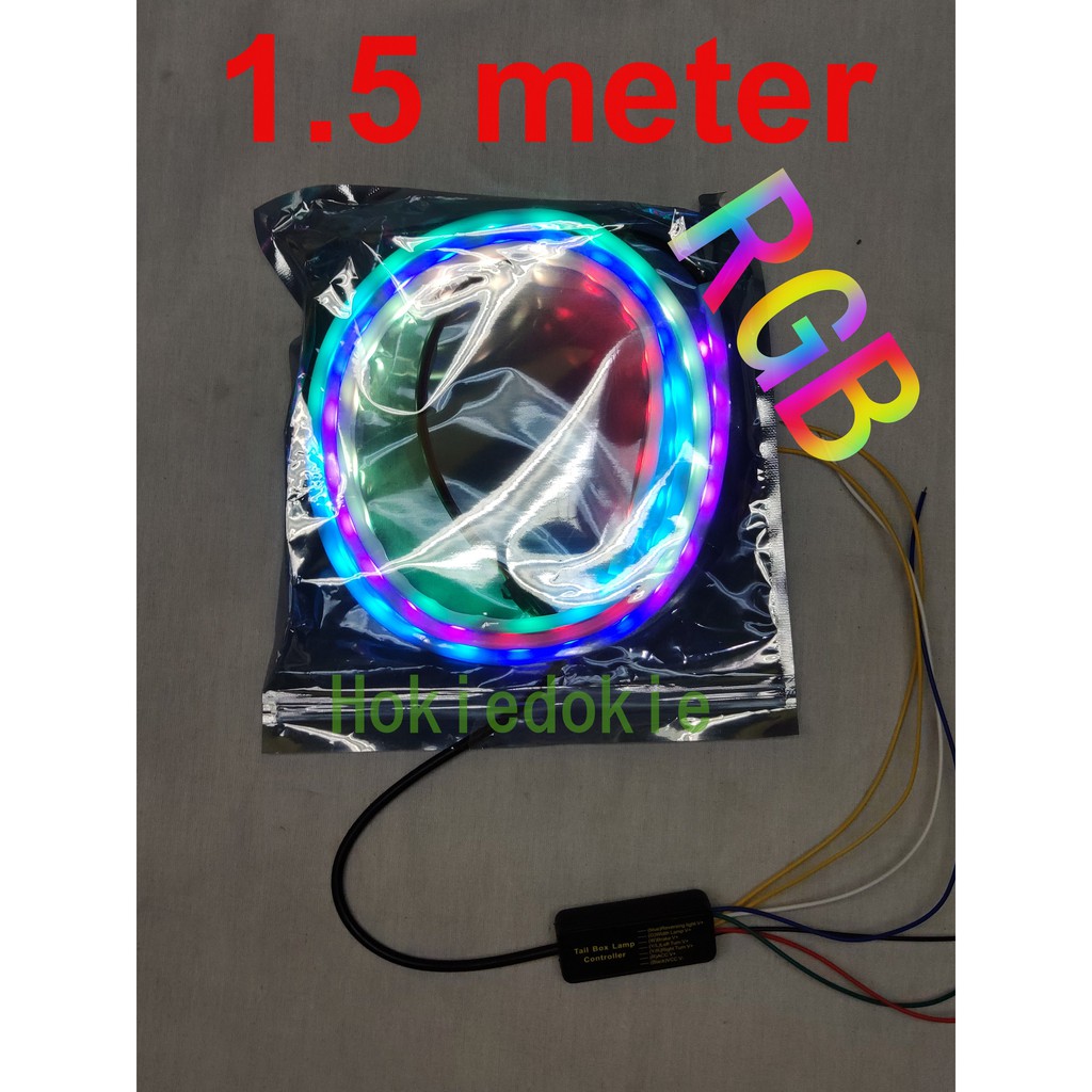 Led RGB 1.5 meter 150cm multi mode Tail lamp, led bagasi , 12v 24v