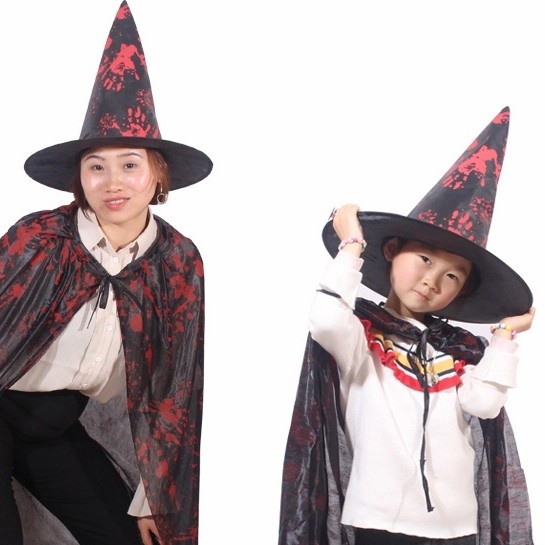 Topi Witch Halloween Hitam Termurah Kostum Nenek Sihir Topi Haloween