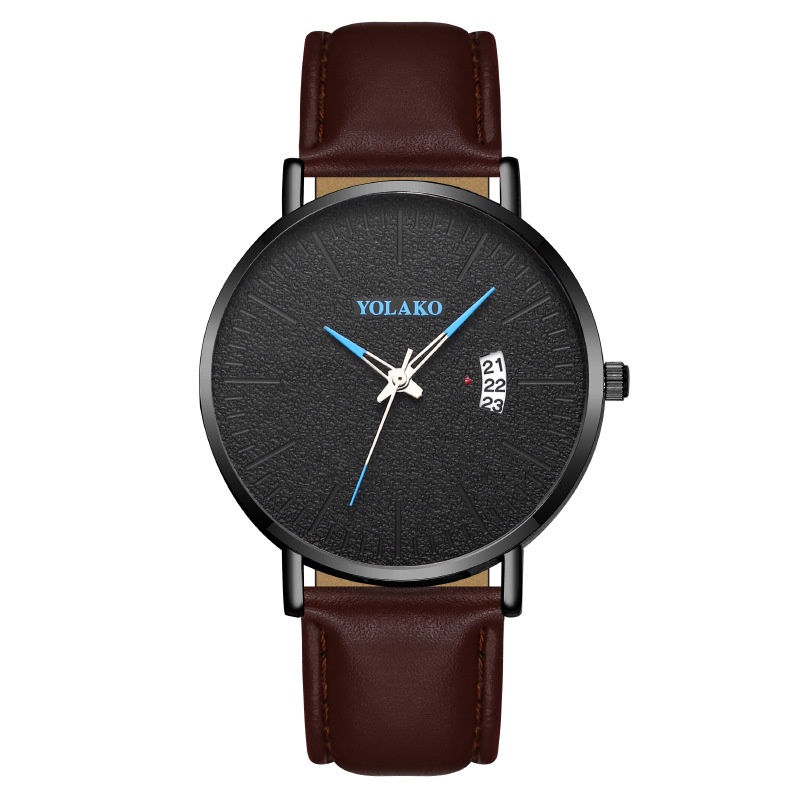 Jam Tangan Pria Kulit Original Tahan Air Fashion Business Auto Date Calender Analog Men Watch Quartz Orii Murah Leather Men Watch