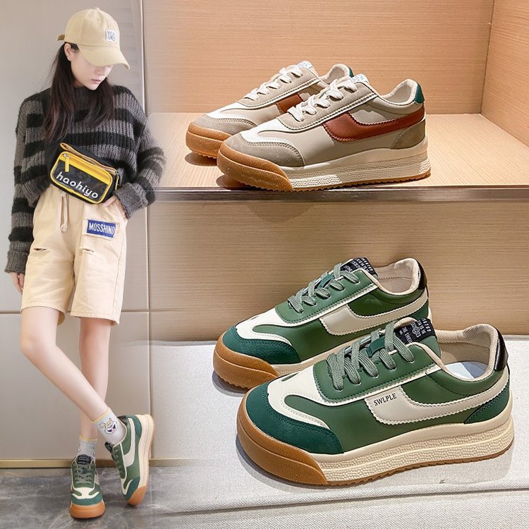 COD Sneakersdaily 8801 Sepatu Sneakers Sport Wanita Shoes Korea Style