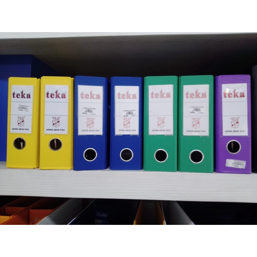 

Teka ordner vinyl UV small folio kwitansi F4 A3