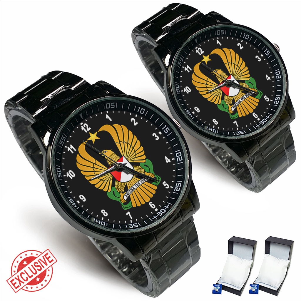 Jam Tangan Rantai Couple TNI A.D - 01 (Awesome)