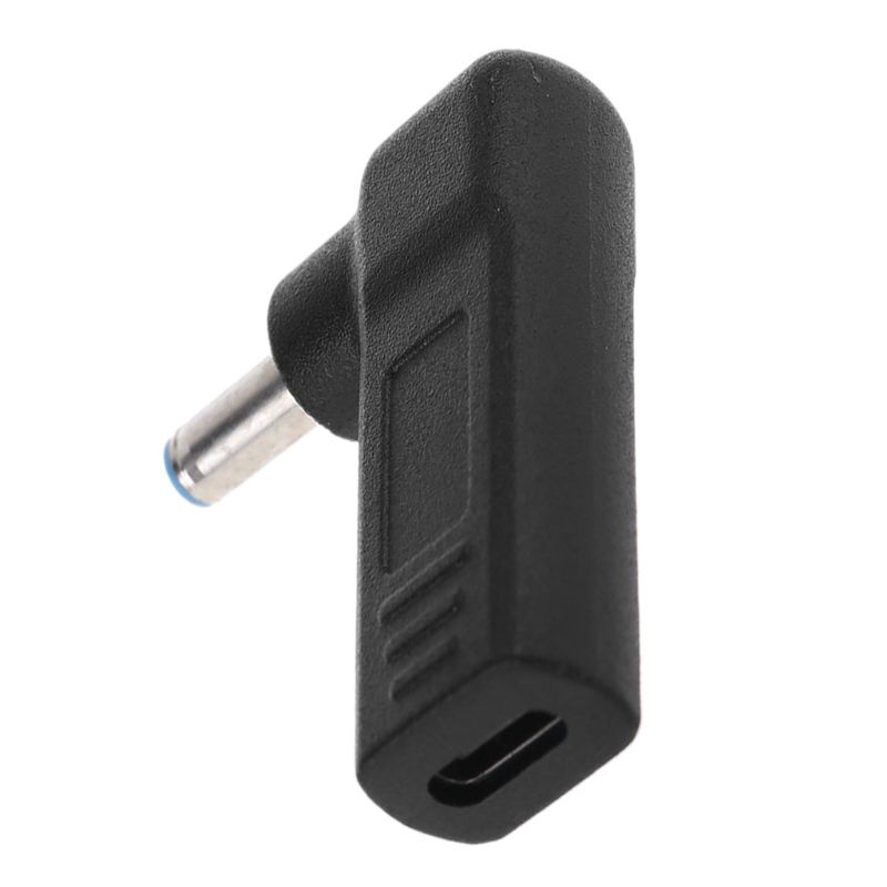 Btsg Sudut Kanan Untuk DC Power Adapter Type-C Female to 4.5x3.0mm Male Plug Adapter