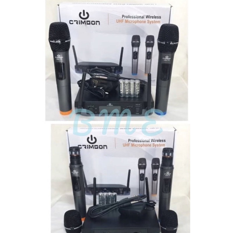 MIC WIRELESS HANDLE CRIMSON CRW 778 MICROPHONE SYSTEM