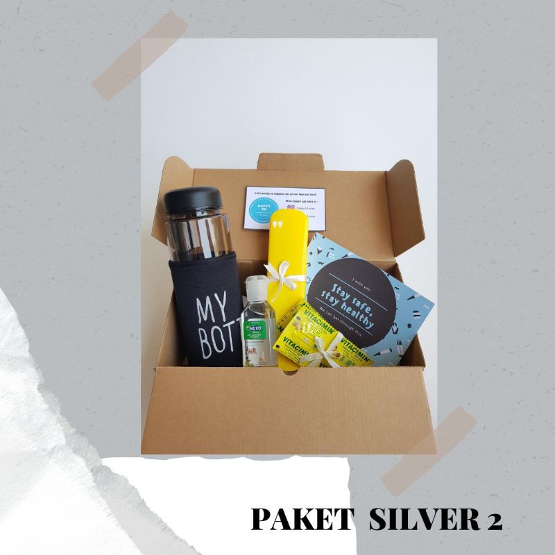 

Paket Silver 2 Hampers / hampers wisuda / hampers ultah / hampers new normal /gift / graduation