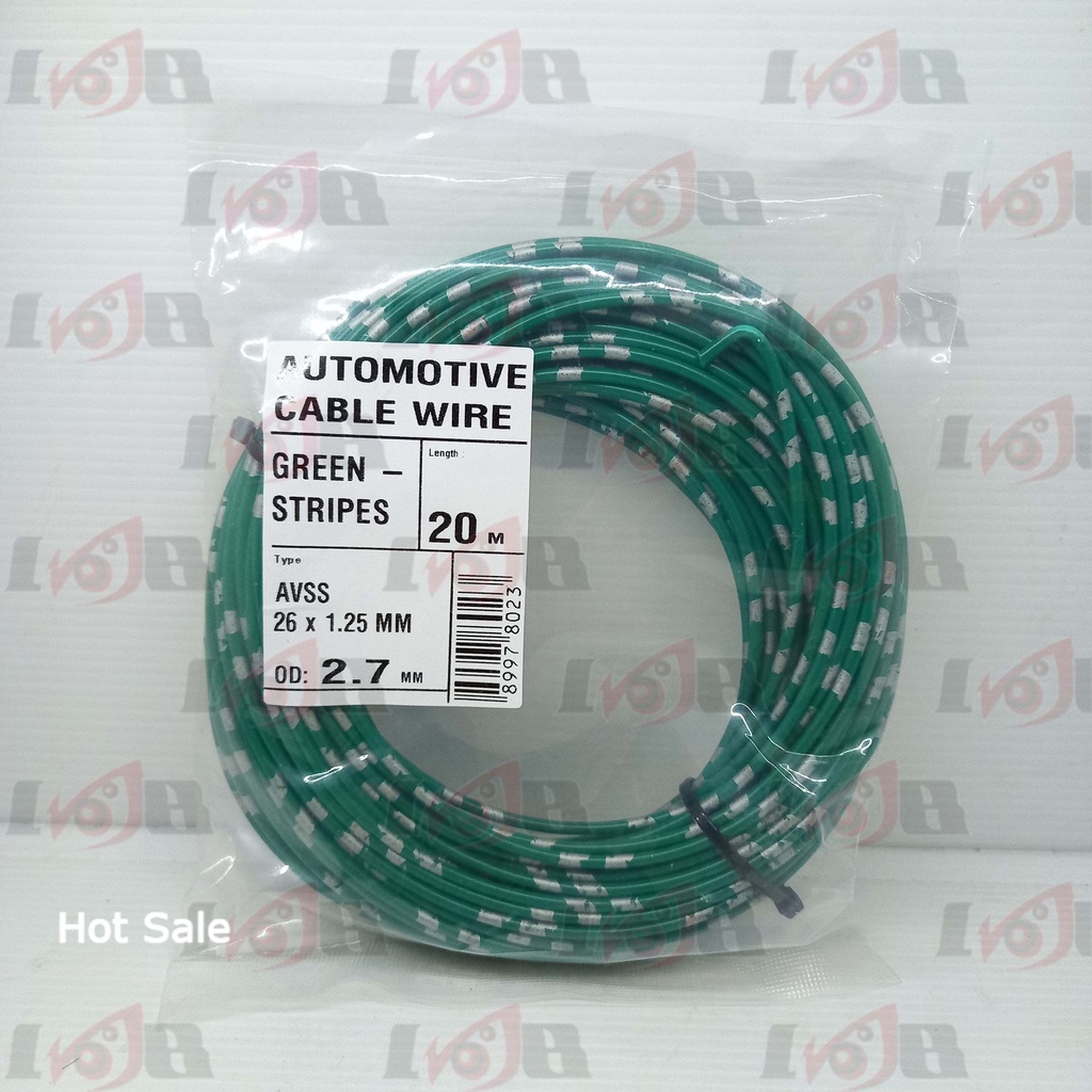 Kabel Roll Bintik Serabut 1.25mm Tembaga Cable Single Otomotif Meter Tebal Kuat Bagus