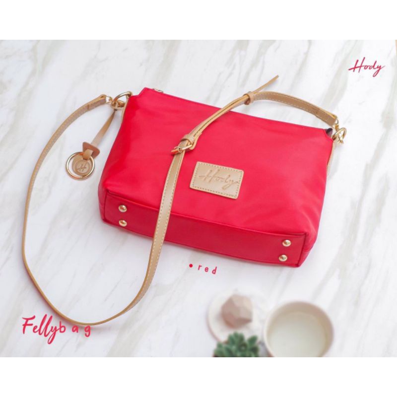 Tas Wanita Felly Bag by Hody (Red) Original Keren Termurah Trendy Terlaris