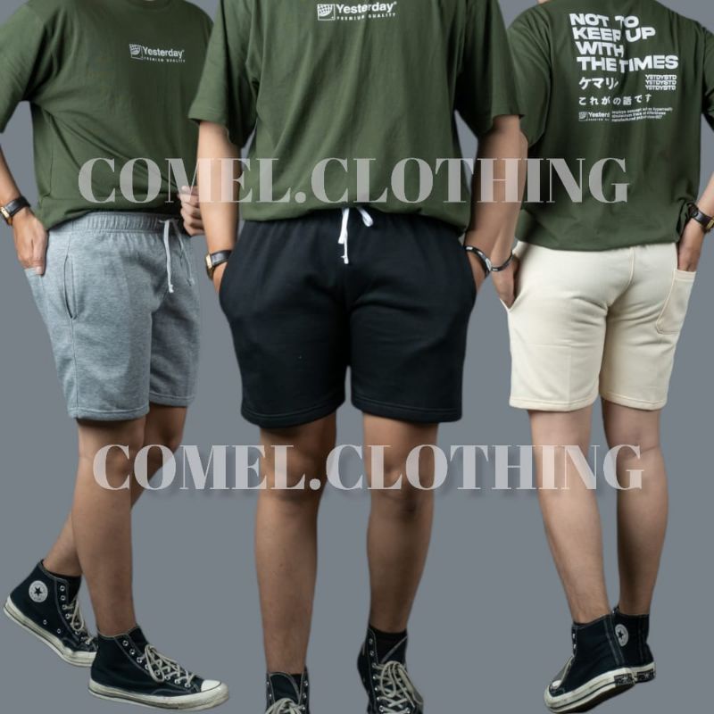 Celana Broadshort Unisex / Celana pendek terlaris /celana pendek flacee tebal / celana casual cowok cewek/celana kolor santai pria/celana pendek kekinian/ celana pantai