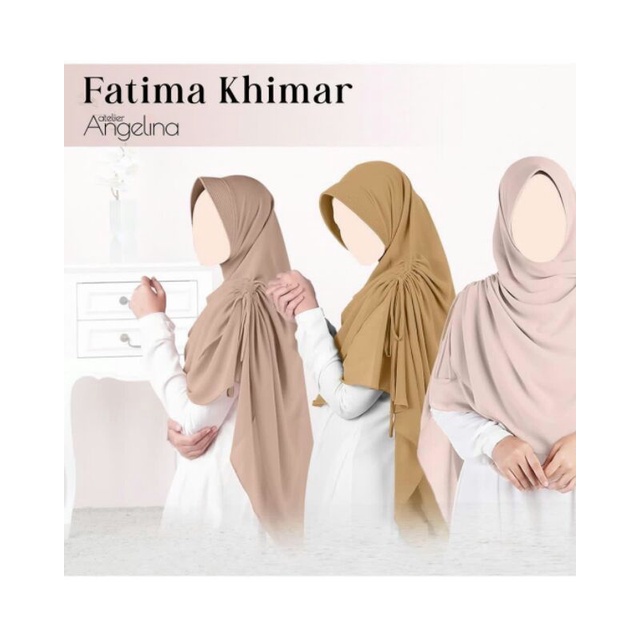 FATIMA KHIMAR HARD PAD SIZE L AVOCADO, DUSTY PINK, DUSTY ROSE, GRAPE, ORCHID, PLUM, VANILLA, ARTIC, 