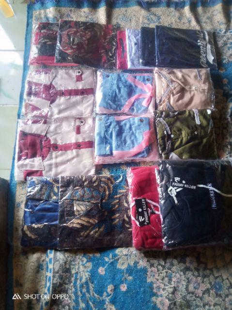 Shopashop Solo Batik Couple Fandita Gamis & Kemeja Pendek