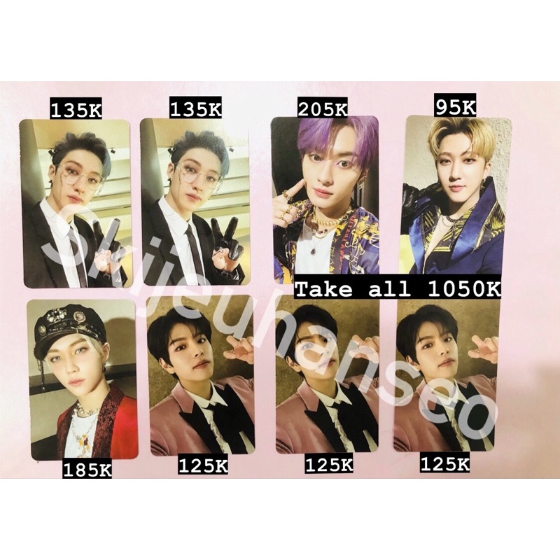 Stray Kids Oddinary Jewel Case Photocard / Bangchan / Lee know / Changbin / Felix / Seungmin