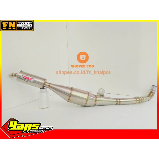 Knalpot Fiz r standar racing DBS full stainles