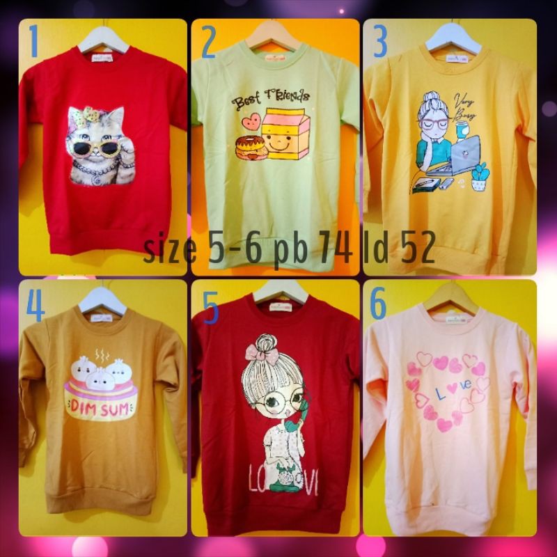 Kaos nevada anak / Sweater Aero girls anak / Celana Aero