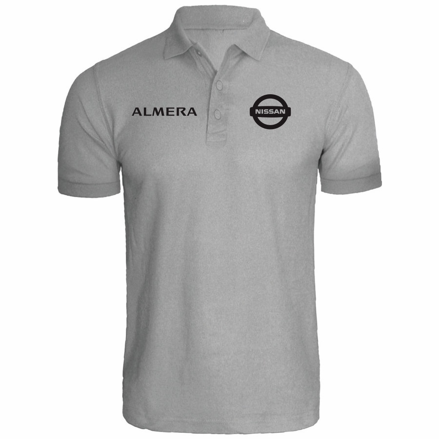 poloshirt nissan almera / baju kerah mobil almera nissan