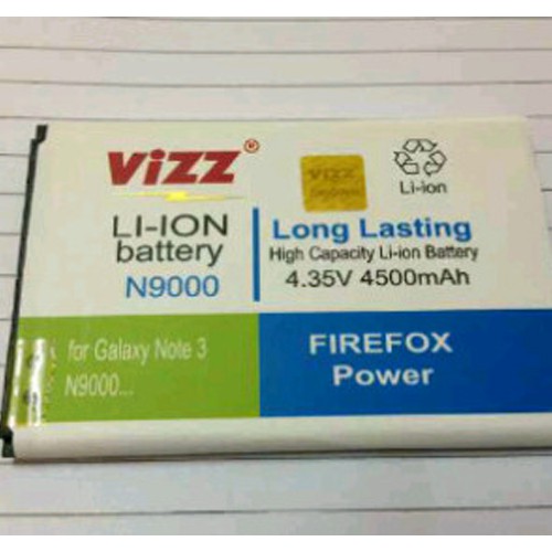 DISKON BATERAI DOUBLE POWER VIZZ - SAMSUNG GALAXY NOTE 3 / N9000