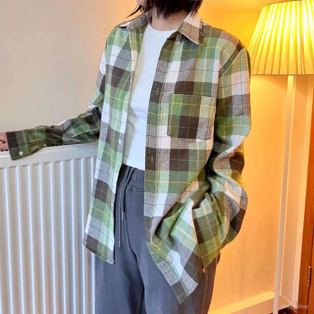 #Sisjuly# BM Style Brandy New College Style Shirt Student Retro Brushed Casual Shirt Jacket Female