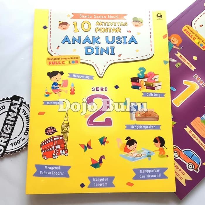 Seri 10 Aktivitas Pintar Anak Usia Dini by Sienta Sasika Novel